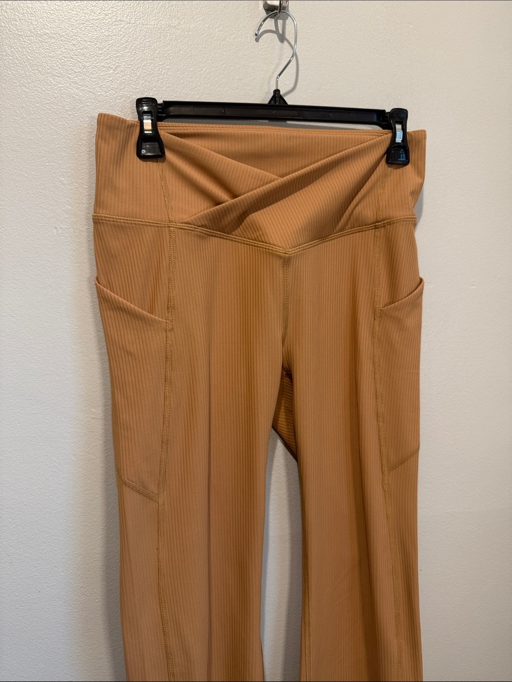 Fabletics Medium Ribbed High-Waist Flare Leggings - Picture 2 of 9